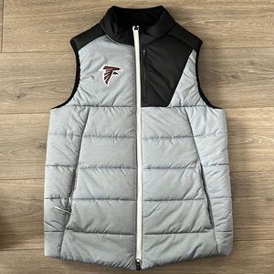 Nike Atlanta Falcons Fleece Lined Puffer Vest On Field Limited Edition New Sz S
